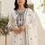Women Ethnic Motifs Embroidered Regular Thread Work Pure Cotton Kurta with Trousers & With Dupatta