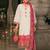 Women Ethnic Motifs Dyed Regular Thread Work Kurta with Trousers & With Dupatta