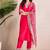 Women Ethnic Motifs Regular Thread Work Kurta with Trousers & With Dupatta
