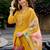 Women Floral Embroidered Regular Thread Work Kurta with Trousers & With Dupatta
