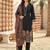 Women Animal Embroidered Regular Kurta with Trousers & With Dupatta
