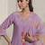 Women Floral Embroidered Regular Thread Work Kurta with Trousers & With Dupatta