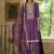Women Ethnic Motifs Embroidered Regular Sequinned Kurta with Trousers & With Dupatta
