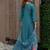 Women Floral Embroidered Regular Mirror Work Kurta with Trousers & With Dupatta