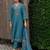 Women Floral Embroidered Regular Mirror Work Kurta with Trousers & With Dupatta