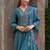 Women Floral Embroidered Regular Mirror Work Kurta with Trousers & With Dupatta