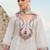 Women Floral Embroidered Regular Thread Work Kurta with Trousers & With Dupatta