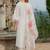 Women Floral Embroidered Regular Thread Work Kurta with Trousers & With Dupatta
