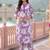 Women Floral Printed Regular Sequinned Pure Cotton Kurta with Trousers