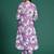 Women Floral Printed Regular Sequinned Pure Cotton Kurta with Trousers