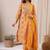 Women Floral Embroidered Regular Kurta with Trousers & With Dupatta