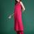 Women Pleated Kurta with Trousers