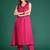 Women Pleated Kurta with Trousers