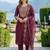 Women Ethnic Motifs Embroidered Regular Thread Work Liva Kurta with Trousers & With Dupatta