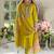 Women Floral Embroidered Regular Thread Work Kurta with Trousers & With Dupatta