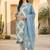 Women Floral Printed Regular Pure Cotton Kurta with Trousers & With Dupatta