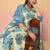 Women Floral Printed Regular Pure Cotton Kurta with Trousers & With Dupatta