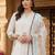 Women Floral Embroidered Regular Thread Work Pure Cotton Kurta with Trousers & With Dupatta