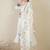 Women Floral Embroidered Regular Thread Work Pure Cotton Kurta with Trousers & With Dupatta