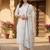 Women Floral Embroidered Regular Thread Work Pure Cotton Kurta with Trousers & With Dupatta
