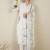 Women Floral Embroidered Regular Thread Work Pure Cotton Kurta with Trousers & With Dupatta