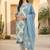 Women Floral Printed Regular Pure Cotton Kurta with Trousers & With Dupatta