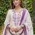 Women Floral Embroidered Regular Thread Work Kurta with Trousers & With Dupatta