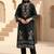 Women Floral Embroidered Regular Thread Work Kurta with Trousers & With Dupatta