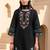 Women Floral Embroidered Regular Thread Work Kurta with Trousers & With Dupatta