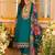Women Floral Embroidered Regular Thread Work Kurta with Trousers & With Dupatta