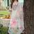 Women Floral Embroidered Regular Thread Work Kurta with Trousers & With Dupatta