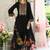 Women Floral Embroidered Regular Thread Work Kurta with Trousers & With Dupatta