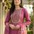 Women Floral Embroidered Regular Thread Work Kurta with Trousers & With Dupatta
