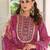 Women Floral Embroidered Regular Thread Work Kurta with Trousers & With Dupatta