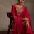 Women Ethnic Motifs Embroidered Regular Thread Work Liva Kurta with Trousers & With Dupatta