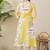 Women Printed Regular Pure Cotton Kurta with Trousers
