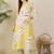 Women Printed Regular Pure Cotton Kurta with Trousers
