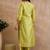 Women Ethnic Motifs Embroidered Regular Thread Work Liva Kurta with Trousers