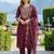 Women Ethnic Motifs Embroidered Regular Thread Work Liva Kurta with Trousers & With Dupatta