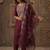 Women Ethnic Motifs Embroidered Regular Thread Work Liva Kurta with Trousers & With Dupatta