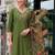 Women Floral Embroidered Regular Thread Work Liva Kurta with Trousers & With Dupatta