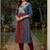 Women Floral Printed Panelled Pure Cotton Kurta with Trousers