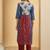 Women Floral Printed Panelled Pure Cotton Kurta with Trousers
