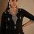 Women Ethnic Motifs Embroidered Thread Work Silk Kurta with Trousers