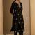 Women Ethnic Motifs Embroidered Thread Work Silk Kurta with Trousers