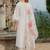 Women Floral Embroidered Regular Thread Work Kurta with Trousers & With Dupatta