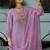 Women Floral Embroidered Regular Thread Work Kurta with Trousers & With Dupatta