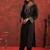 Women Ethnic Motifs Embroidered Regular Thread Work Liva Kurta with Trousers