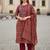 Women Printed Regular Mirror Work Pure Cotton Kurta with Trousers & With Dupatta
