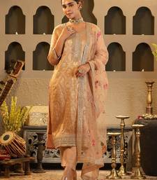 Women Ethnic Motifs Regular Kurta with Trousers & With Dupatta